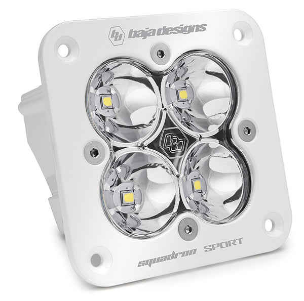 Baja Designs Squadron Sport LED Light - White Flush Mount