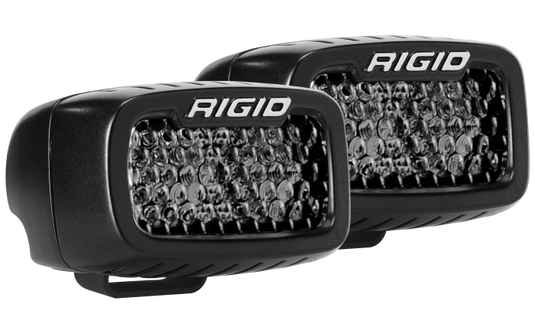 Rigid D-Series Pro Spot Midnight Lights-Pair