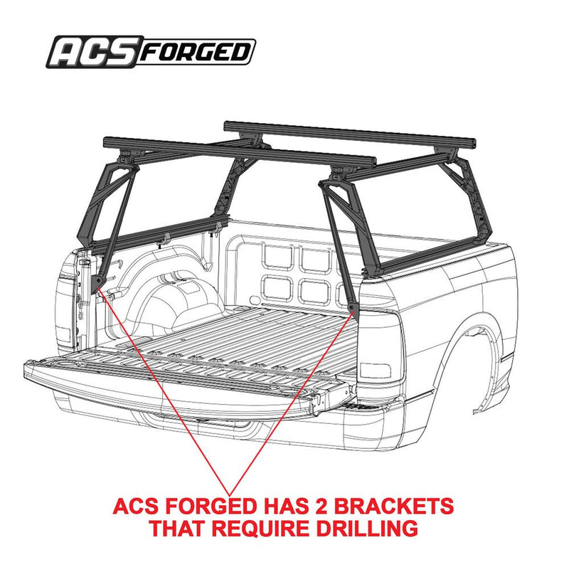 Load image into Gallery viewer, Leitner Active Cargo System ACS Forged Bed Rack - Nissan Frontier / Titan
