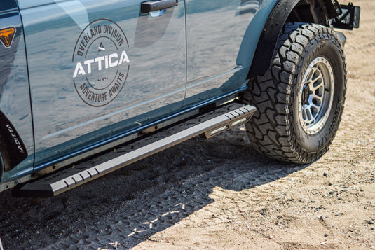 Attica 4x4 2021-2023 Ford Bronco Frontier Series Side Steps