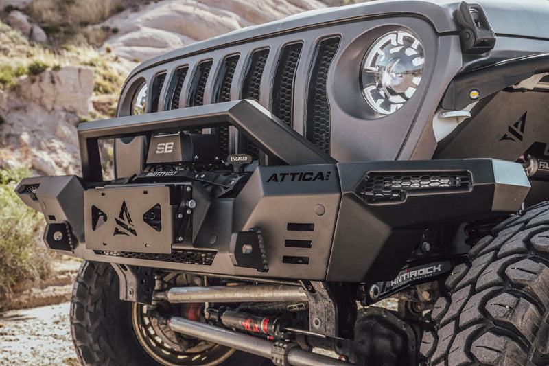 Load image into Gallery viewer, Attica 4x4 2018-2023 Jeep Wrangler JL Frontier Series Front Bumper
