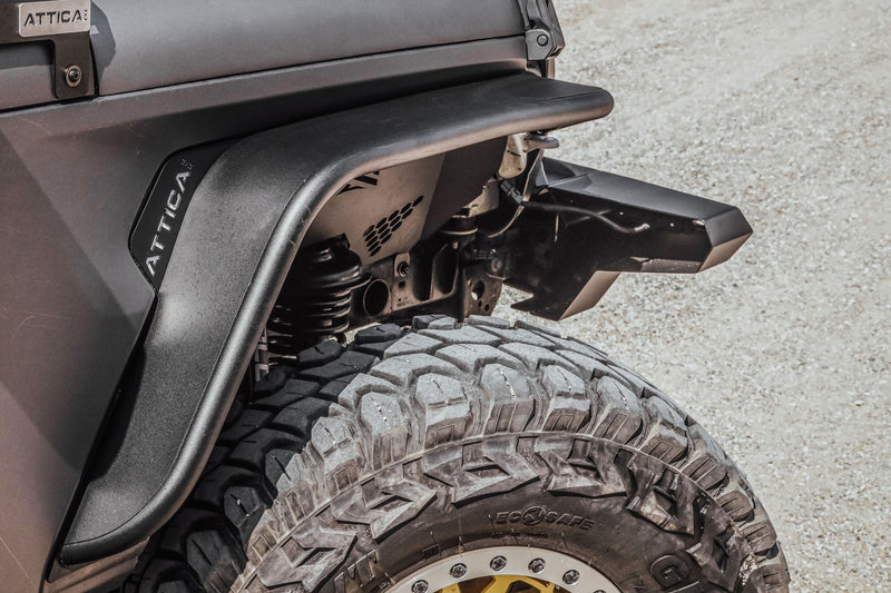 Load image into Gallery viewer, Attica 4x4 2018-2023 Jeep Wrangler JL Terra Series Front Fender Flares
