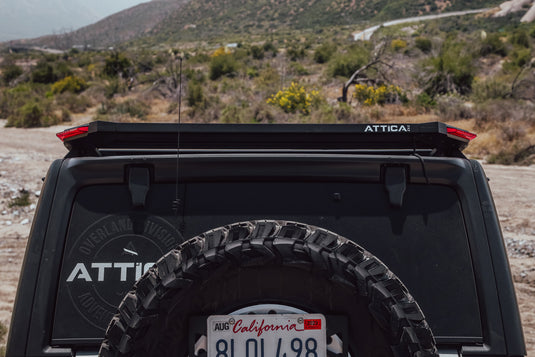 Attica 4x4 2018-2023 Jeep Wrangler JL Frontier Series Roof Rack