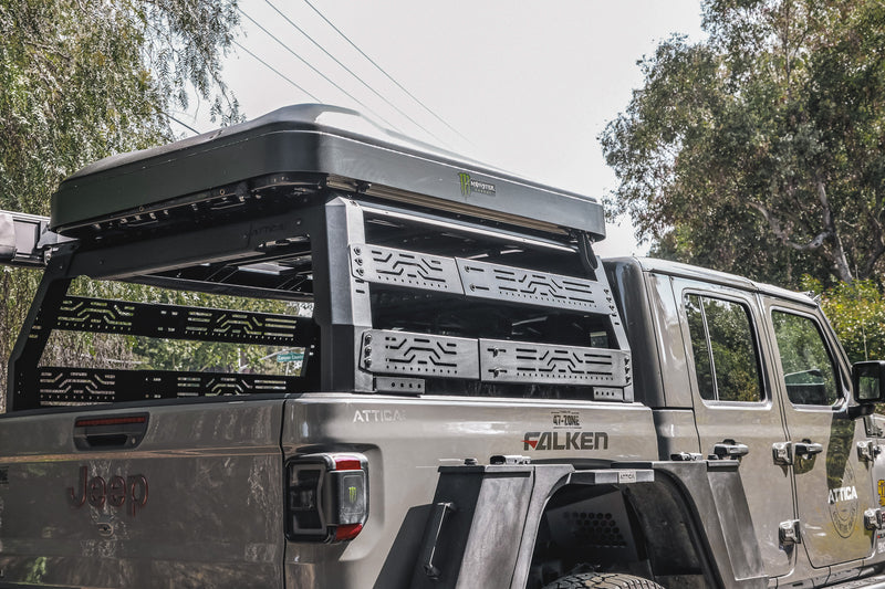 Load image into Gallery viewer, Attica 4x4 2019-2023 Jeep Gladiator JT Frontier Series Bed Rack
