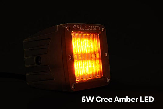 Cali Raised LED 2014-2022 Toyota 4Runner LED Fog Light Pod Replacements Brackets Kit
