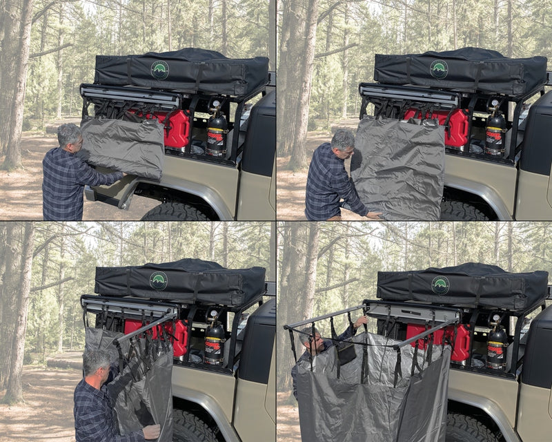 Load image into Gallery viewer, Overland Vehicle Systems Car Side Shower Room
