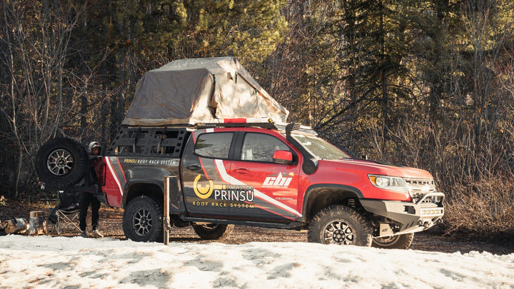 CBI Off Road Chevy Colorado Sheet Metal Style Bed Rack | Short Bed Cab ...
