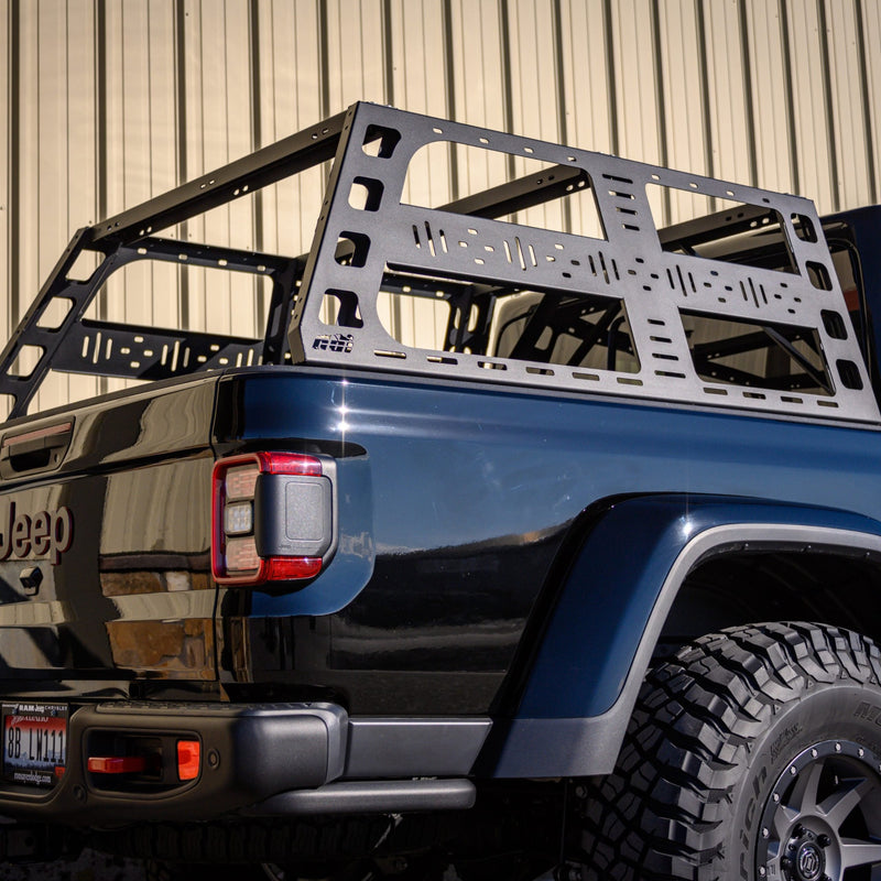 Load image into Gallery viewer, CBI Off Road Jeep Gladiator (JT) Cab Height Bed Rack
