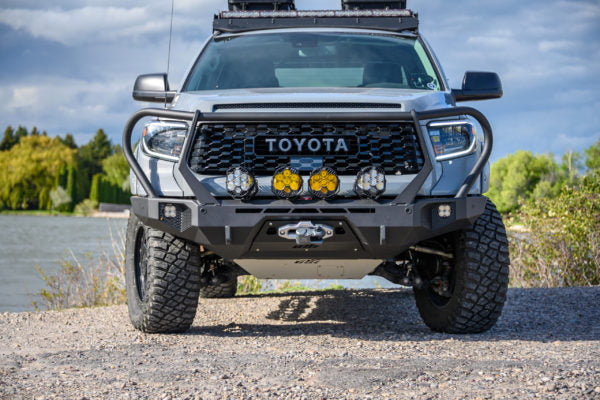 Load image into Gallery viewer, CBI Off Road Toyota Tundra Adventure Series Front Bumper | 2014-2021
