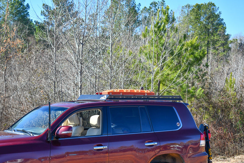 Load image into Gallery viewer, LFD Off Road 3/4 Roof Rack - Stainless Steel - LC200 and LX570
