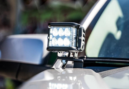 Cali Raised LED 2019-2022 Ford Ranger Low Profile Ditch Light Brackets Kit