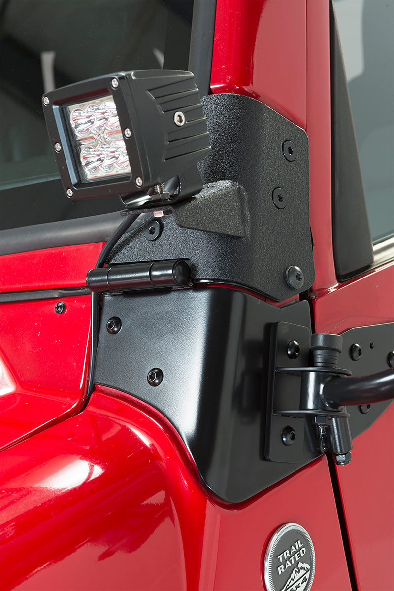 Load image into Gallery viewer, Fishbone Offroad 1997-06 TJ Wrangler Windshield Light Brackets
