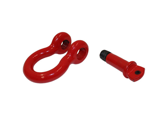 Fishbone Offroad Red 3/4 in. D-Ring Set