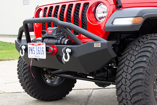 Fishbone Offroad 2018-Current JL Wrangler (2-Door) Hawse Fairlead License Plate Mount