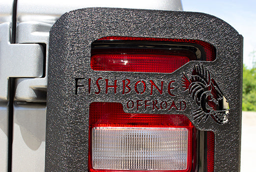 Load image into Gallery viewer, Fishbone Offroad 2018-Current JL Wrangler (2-Door) Tail Light Guards
