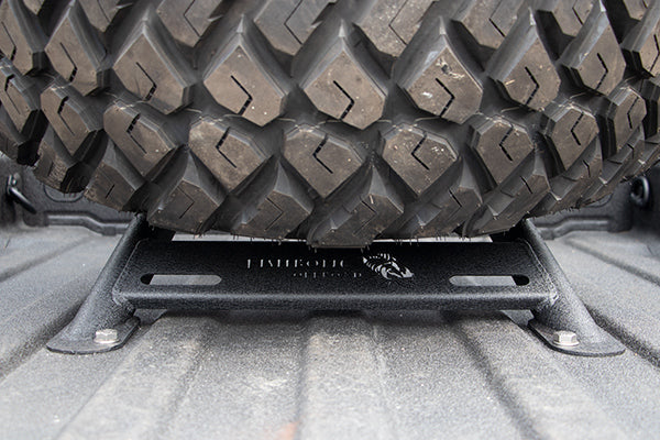 Load image into Gallery viewer, Fishbone Offroad JT Gladiator 2020-Current In-Bed Tire Carrier
