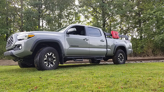 Load image into Gallery viewer, Fishbone Offroad Toyota Tacoma Tackle Rack 2005 - Current Long Bed Rack (74&quot;)
