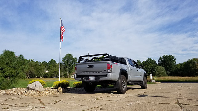 Load image into Gallery viewer, Fishbone Offroad Toyota Tacoma Tackle Rack 2005 - Current Long Bed Rack (74&quot;)
