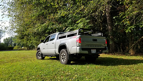 Load image into Gallery viewer, Fishbone Offroad Toyota Tacoma Tackle Rack 2005 - Current Long Bed Rack (74&quot;)
