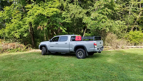 Load image into Gallery viewer, Fishbone Offroad Toyota Tacoma Tackle Rack 2005 - Current Long Bed Rack (74&quot;)
