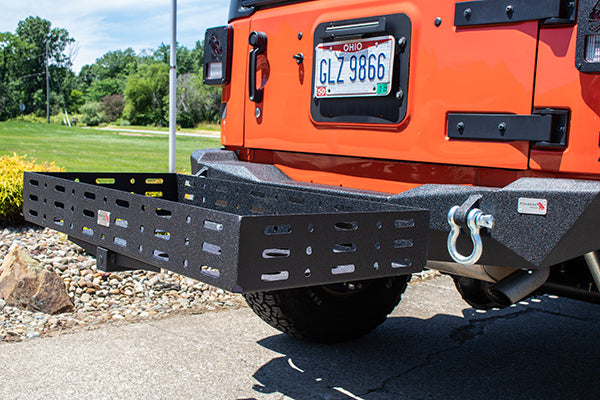 Load image into Gallery viewer, Fishbone Offroad 2018-Current JL Wrangler (2-Door) 2&quot; Hitch Cargo Basket
