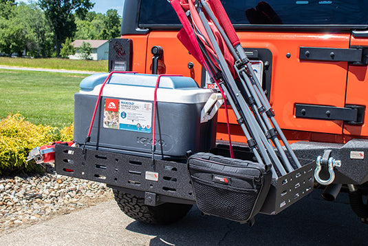 Fishbone Offroad 2018-Current JL Wrangler (2-Door) 2" Hitch Cargo Basket