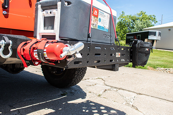 Load image into Gallery viewer, Fishbone Offroad 2018-Current JL Wrangler (2-Door) 2&quot; Hitch Cargo Basket
