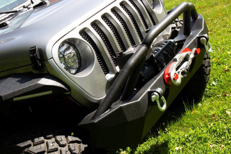 Load image into Gallery viewer, Fishbone Offroad 2018-Current JL Wrangler (4-Door) Mid-Width Winch Front Bumper
