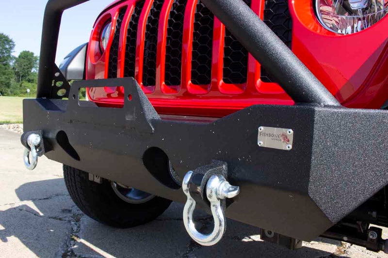 Load image into Gallery viewer, Mako Front Bumper Fits 2018 to Current JL Wrangler, Rubicon and Unlimited, ’20 to Current JT Gladiator
