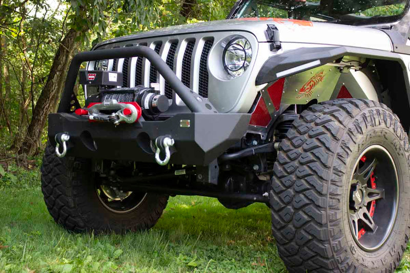 Load image into Gallery viewer, Mako Front Bumper Fits 2018 to Current JL Wrangler, Rubicon and Unlimited, ’20 to Current JT Gladiator
