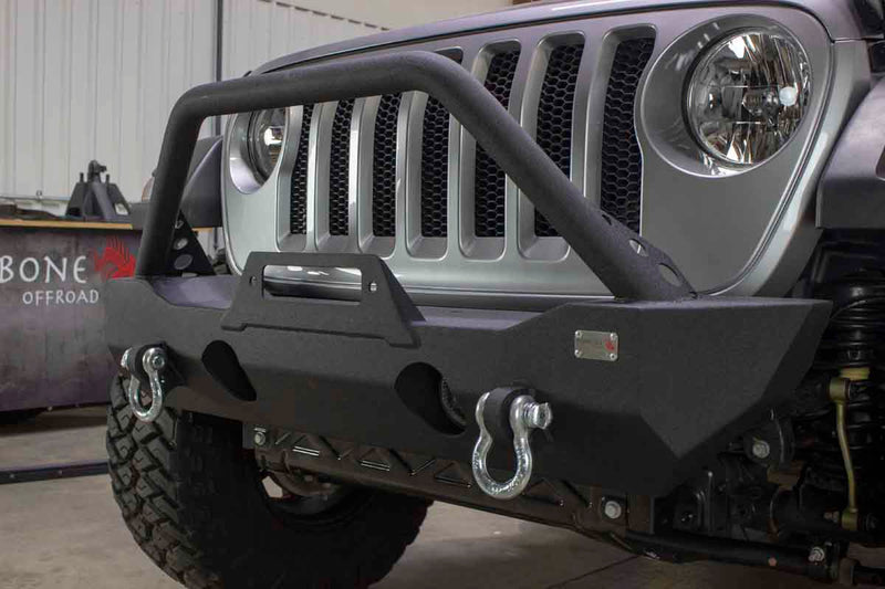 Load image into Gallery viewer, Mako Front Bumper Fits 2018 to Current JL Wrangler, Rubicon and Unlimited, ’20 to Current JT Gladiator
