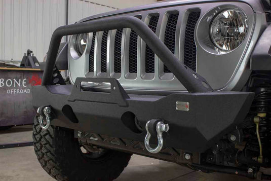 Mako Front Bumper Fits 2018 to Current JL Wrangler, Rubicon and Unlimited, ’20 to Current JT Gladiator