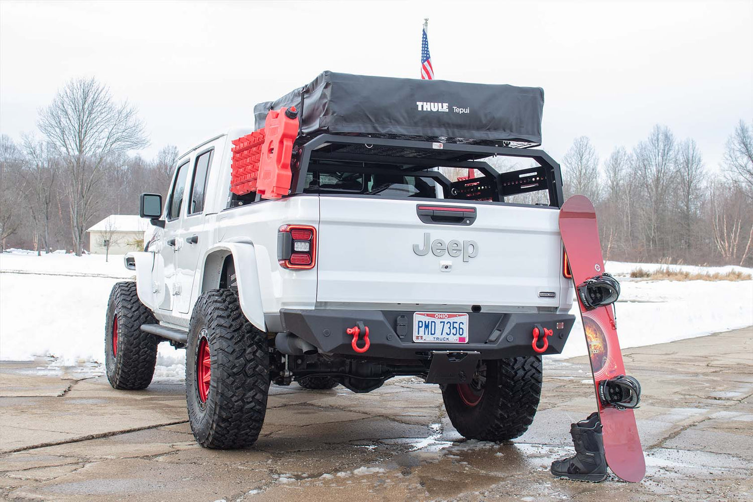 Fishbone Half Tackle Rack - Gladiator Bed Rack – Roof Top Overland