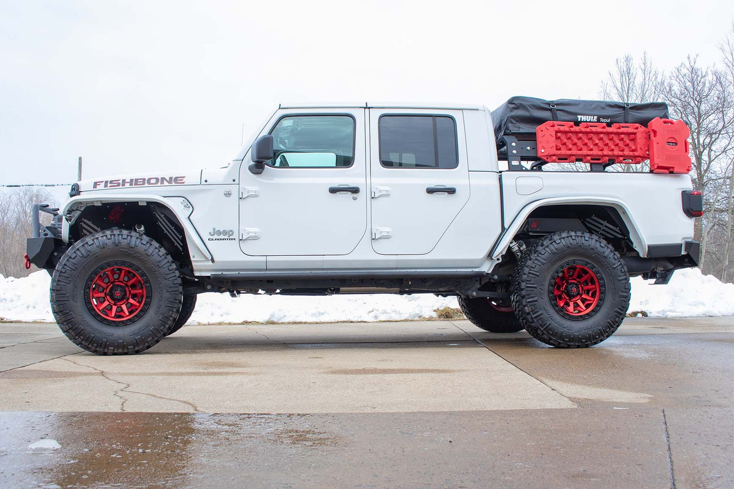 Fishbone Half Tackle Rack - Gladiator Bed Rack – Roof Top Overland