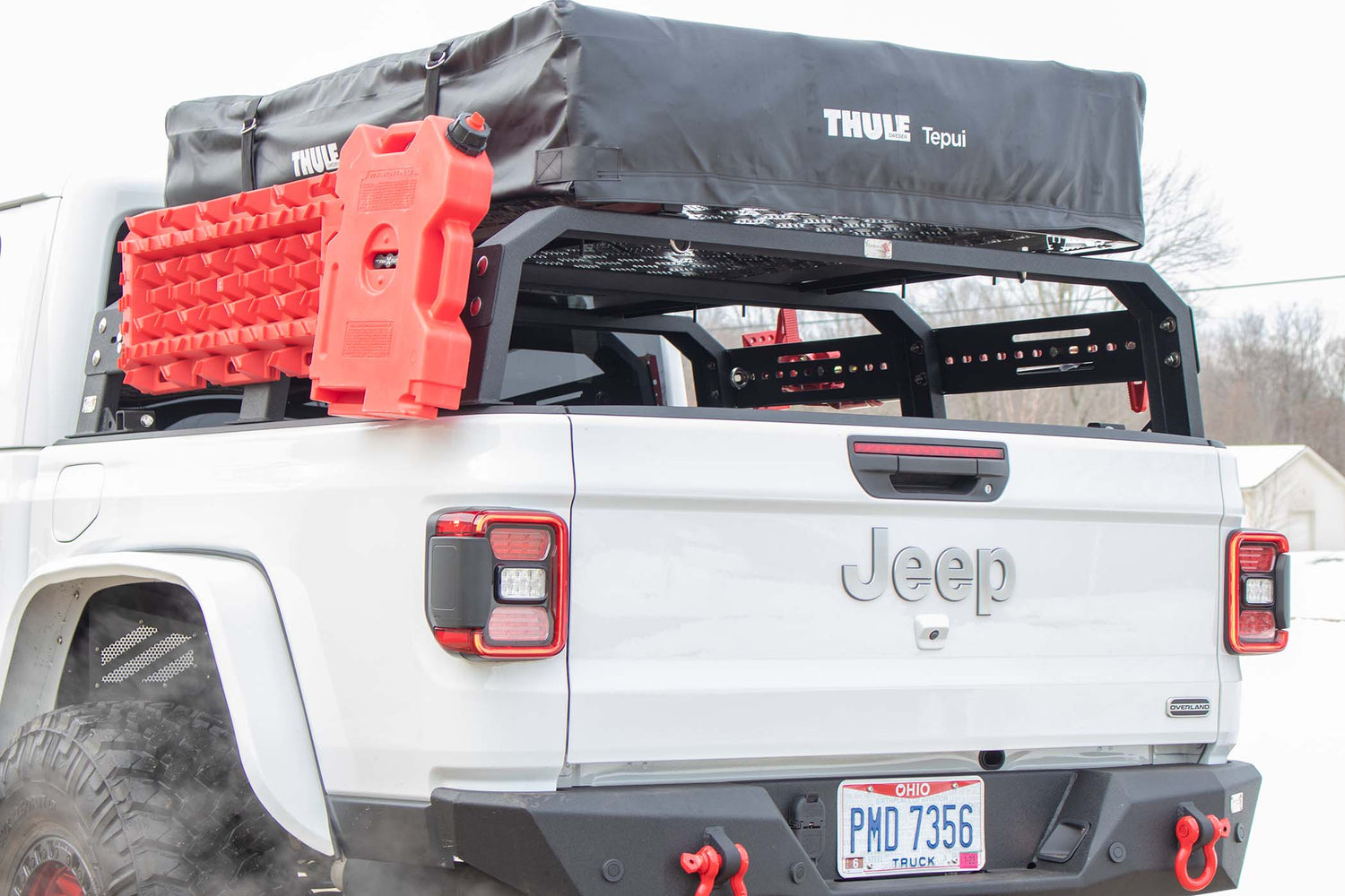 Fishbone Half Tackle Rack - Gladiator Bed Rack – Roof Top Overland