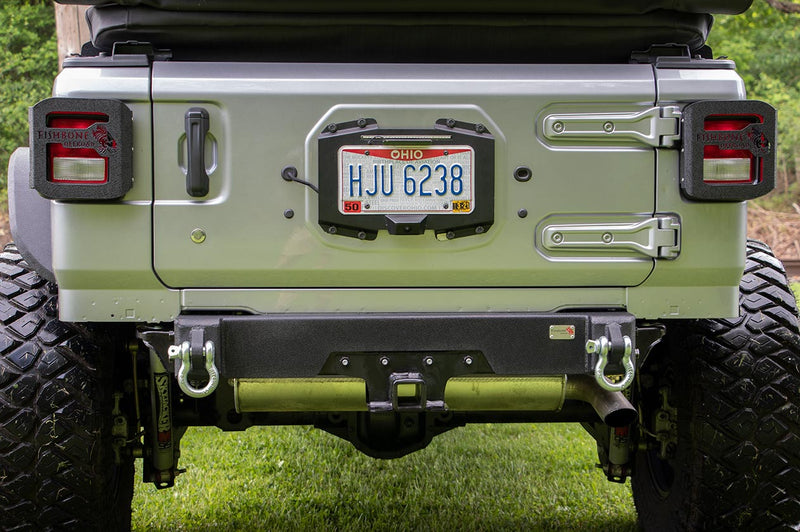 Load image into Gallery viewer, Fishbone Offroad 2018-Current JL Wrangler (2-Door) Rear Bumper Delete
