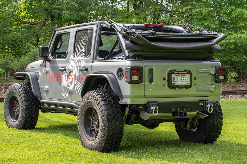 Load image into Gallery viewer, Fishbone Offroad 2018-Current JL Wrangler (2-Door) Rear Bumper Delete
