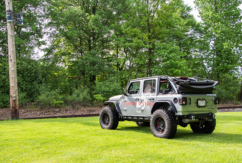 Load image into Gallery viewer, Fishbone Offroad 2018-Current JL Wrangler (2-Door) Rear Bumper Delete
