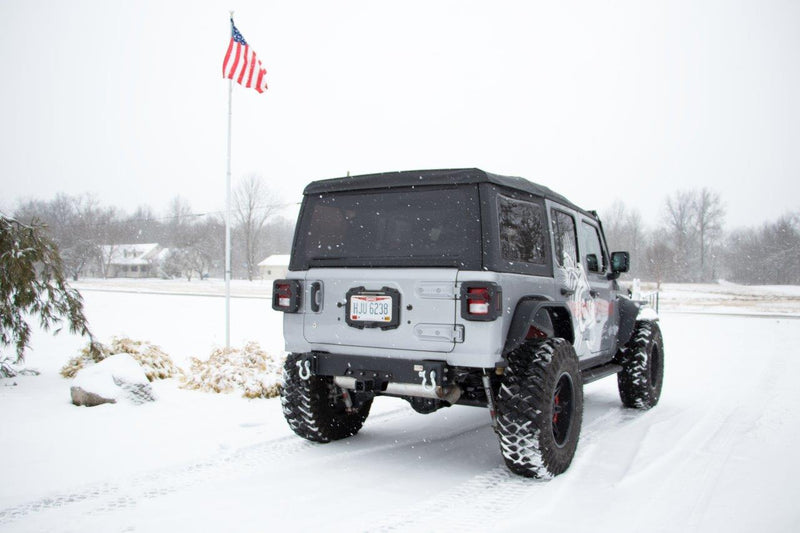 Load image into Gallery viewer, Fishbone Offroad 2018-Current JL Wrangler (2-Door) Rear Bumper Delete
