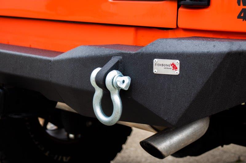 Load image into Gallery viewer, Fishbone Offroad 2007-2018 JK Mako Rear Bumper
