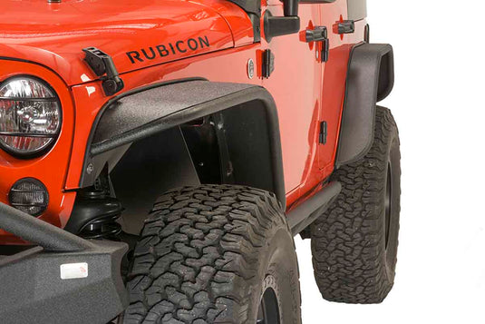 Fishbone Steel Tube Fenders Fits 2007 to 2018 JK Wrangler, Rubicon and Unlimited