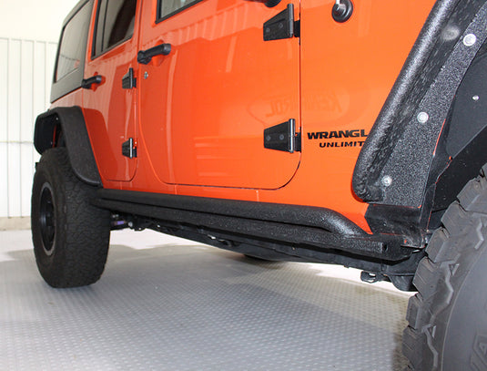 Fishbone Offroad 2007-2018 JK Wrangler, Rubicon (4-Door) Rock Slider 4 Door