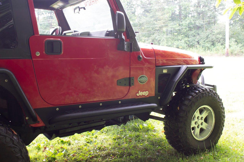 Load image into Gallery viewer, Fishbone Offroad 1997-2006 Rock Slider with Tube Step
