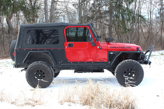 Fishbone Offroad 1997-2006 TJ Wrangler Rear Tube Fenders