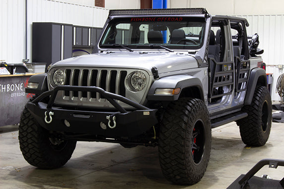 Load image into Gallery viewer, Fishbone Offroad 2018-Current JL Wrangler Step Slider (4-Door)
