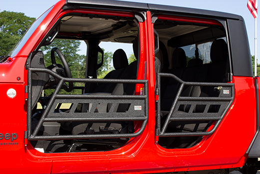 Load image into Gallery viewer, Fishbone Offroad 2018-Current JL Wrangler / JT Gladiator(4-Door) Front and Rear Tube Doors
