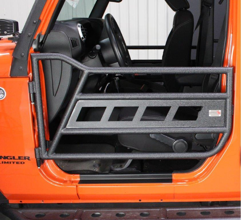 Load image into Gallery viewer, Fishbone Offroad 2007-2018 JK Wrangler (2-Door) Front Tube Doors
