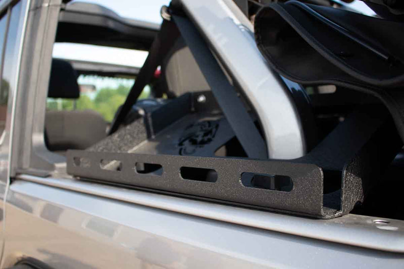 Load image into Gallery viewer, JK Tub Rail Tie Downs Fits 2007-18 JK Wrangler Unlimited and Rubicon Unlimited
