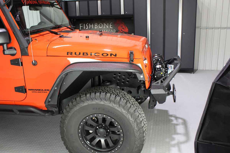Load image into Gallery viewer, Fishbone Aluminum Inner Fenders Fits 2007 to 2018 JK Wrangler, Rubicon and Unlimited
