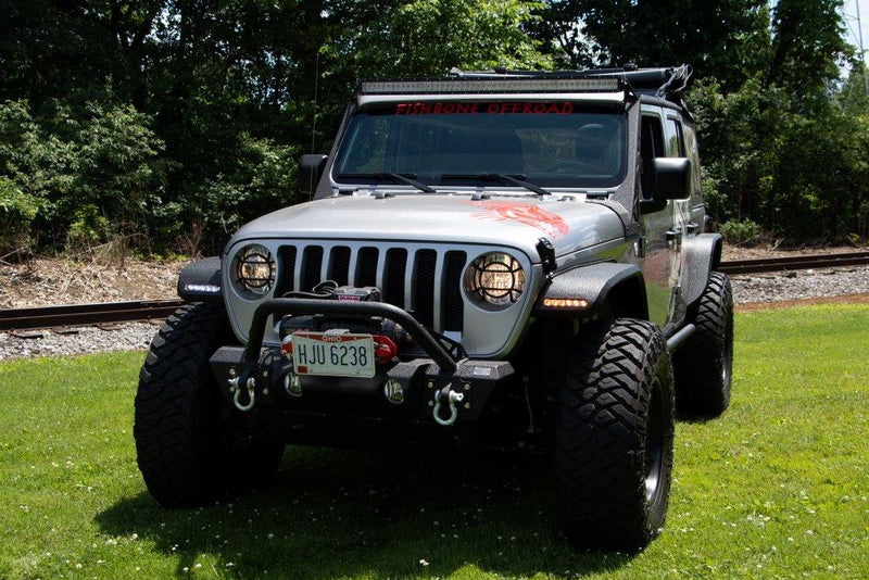 Load image into Gallery viewer, Fishbone Offroad 2018-Current JL Wrangler (2-Door) Elite Rear Tube Fenders - Steel
